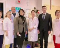 ҚР ПАРЛАМЕНТІ СЕНАТЫНЫҢ ДЕПУТАТЫ ӘЛНАЗАРОВА АҚМАРАЛ ШӘРІПБАЙҚЫЗЫ ОБЛЫСТЫҚ ОНКОЛОГИЯ ОРТАЛЫҒЫНДА БОЛДЫ