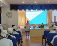 30 мая 2023 г, с участием преподавателя акушерства и гинекологии Кызылординского высшего медицинского колледжа Мейрмановой Н.Э. на тему «Формирование молодежи для социального воспитания и ценности» студентам 1 курса колледжа 104, 105, 67, 68, 69, 27, 71 группы проведена ранняя разъяснительная работа о предупреждении беременности и вреда здоровью и будущему