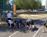 Кызылординский медицинский колледж провел межфакультетскую спартакиаду (марафон) среди студентов колледжа на тему «Светлое будущее без наркотиков» в рамках «26 июня – Международного дня борьбы с наркоманией».