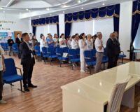 Сегодня коллектив Кызылординского медицинского колледжа заслушал послание Президента К.Токаева народу Казахстана