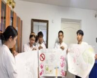 Колледжі 22-24.06.2024 жылы сағ 11-15:00 Қызылорда облысының білім басқармасының іс-шаралар кестесіне сәйкес, жоспар нашақорлықтың алдын алу бағытында «Балалар-есірткіге қарсы» тақырыбында плакаттар сайысы өткізілді. негізінде