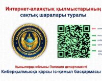 Интернет-аялаяқтық қылмыстарының сақтытқ шаралары туралы