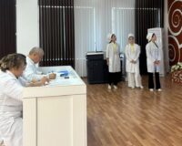 Қызылорда медициналық жоғары колледжінде «Жалпы кәсіптік пәндер – 1» бірлестігінің ұйымдастыруымен «Апаттар медицинасы» пәнінен «Фармакология» мамандығы «Ф-15» топ студенттерінің өзіндік жұмыстарын (СӨЖ) қорғау сабағы өтті.